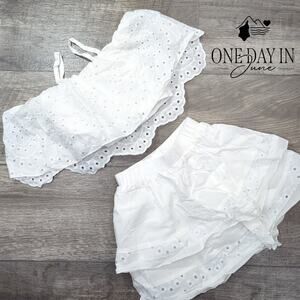 Beaudrm Off Shoulder Skirt Set Size 5Y